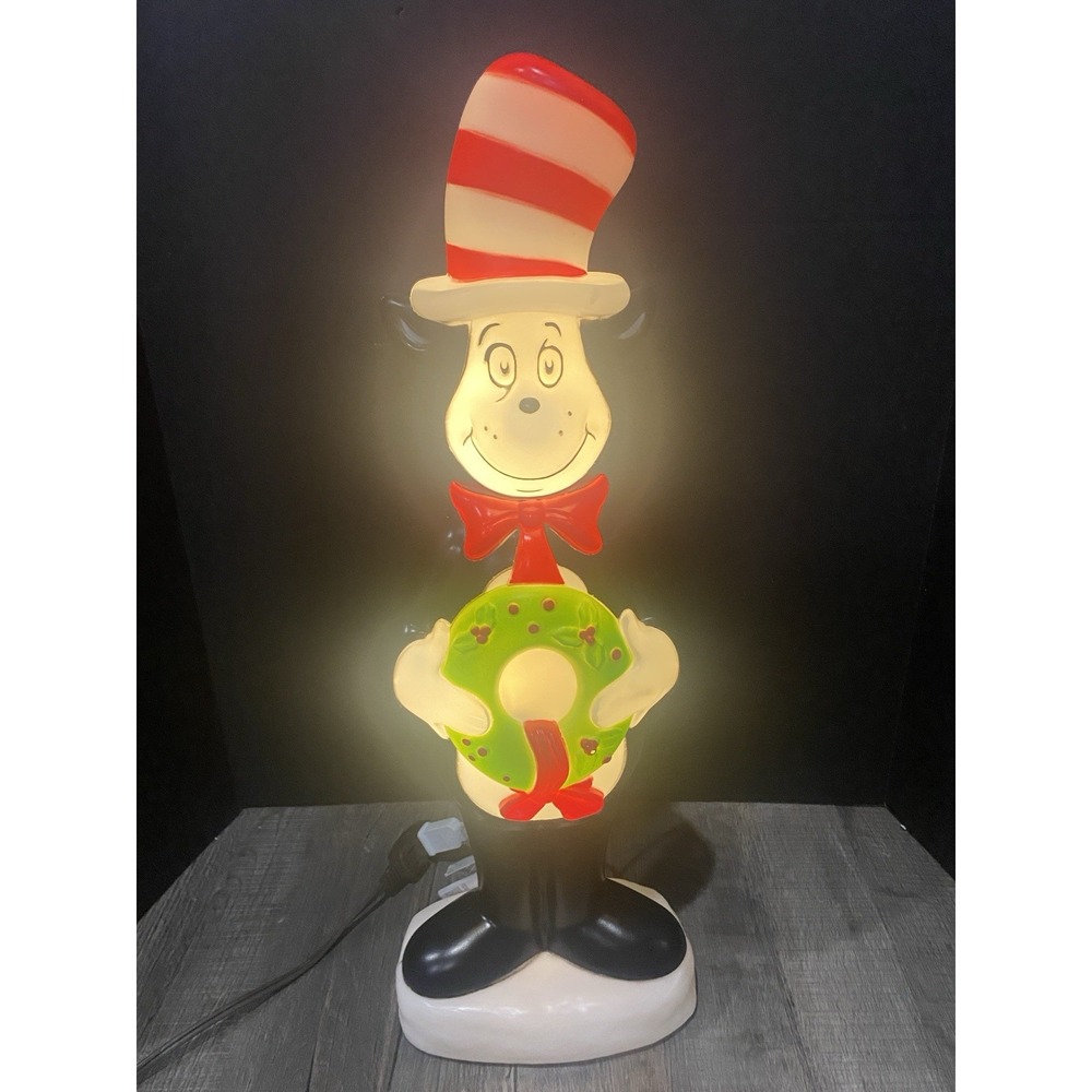 Lowe's 2026 Cat In The Hat Blow Mold Universal Dr Seus  ChristmasHoliday Living